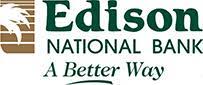 Logo with the word 'Edison' and partial text below.